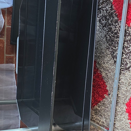 Black modern freestanding - black,