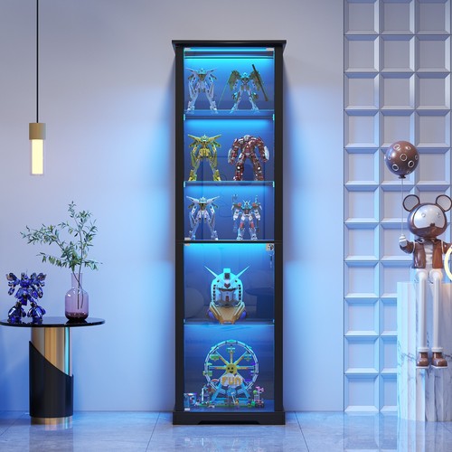 Tier display cabinet - 5-tier, with