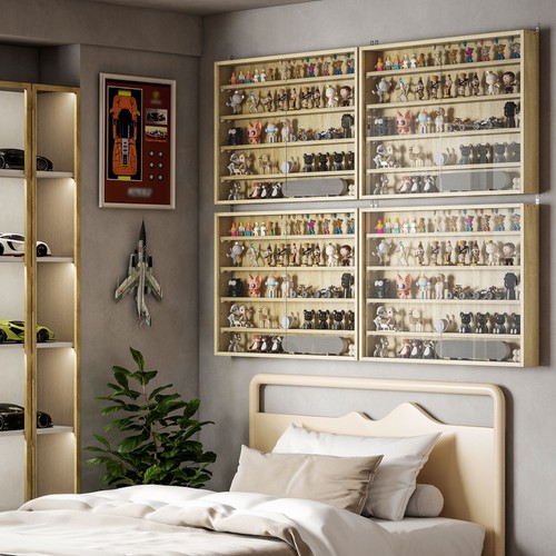 Wall display cabinet - display, with