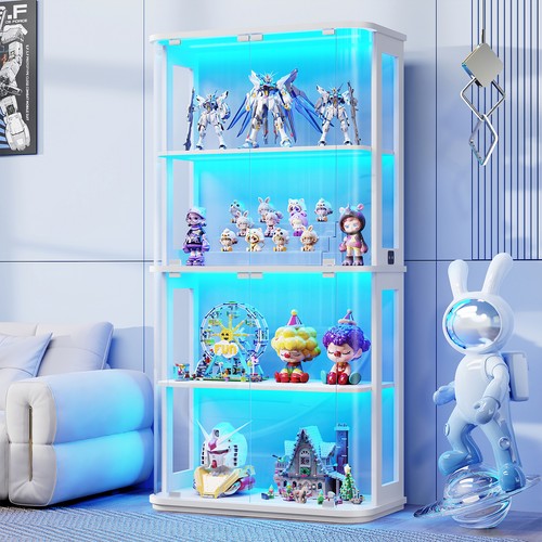 Display case with glass - 65",