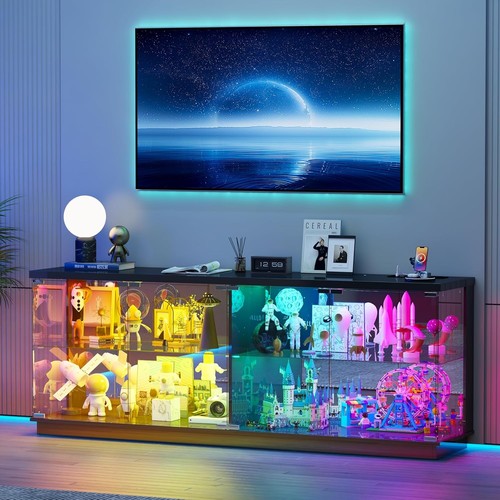 Glass display cabinet rgb - display,