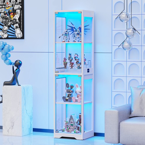 Tier display cabinet with - 4-tier,