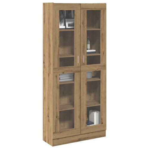 Modern wooden large - wooden, vitrine