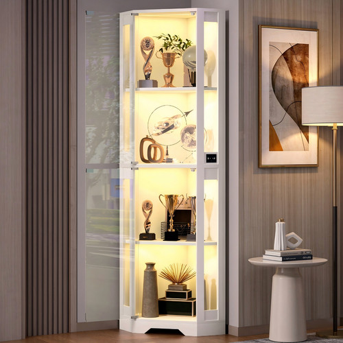 Brottar tier corner glass - corner,