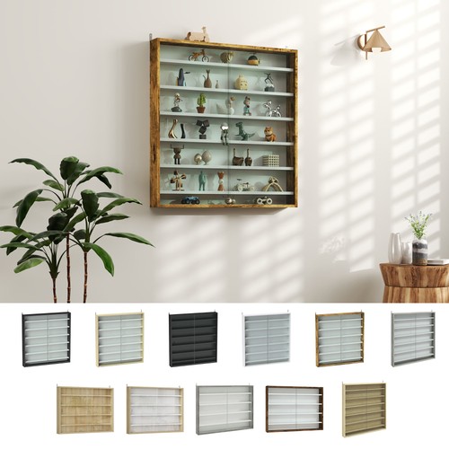 Wall display cabinet with - display,