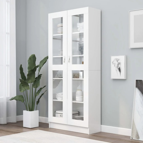 Modern wooden large - large, vitrine