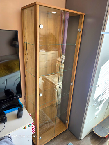 Wood effect display - display, cabinet,