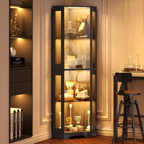 Display case with - 65“, glass