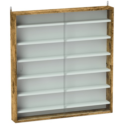 Six shelf display cabinet - six, with