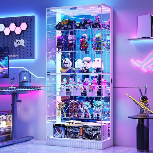 Tier display cabinet with - 6-tier,