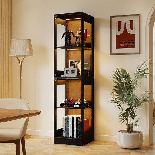 Tall display cabinet led light - cabinet,