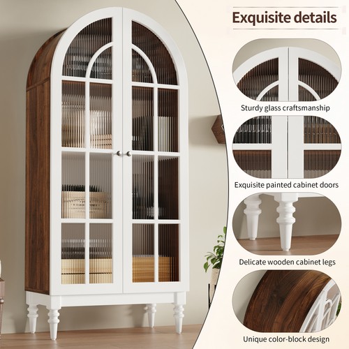 165cm arched display - display, cabinet