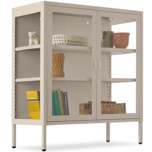 Curio display cabinet with - display,