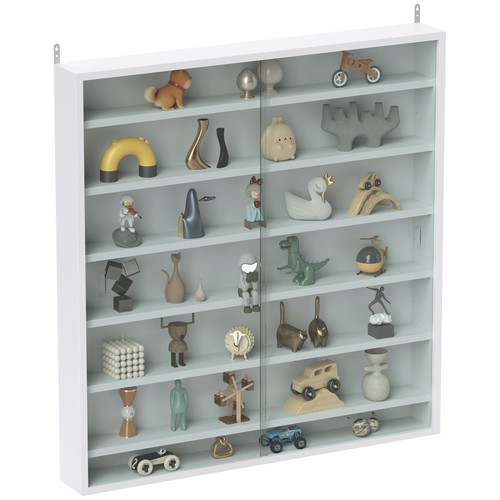 Homcom tier wall display - 7-tier,