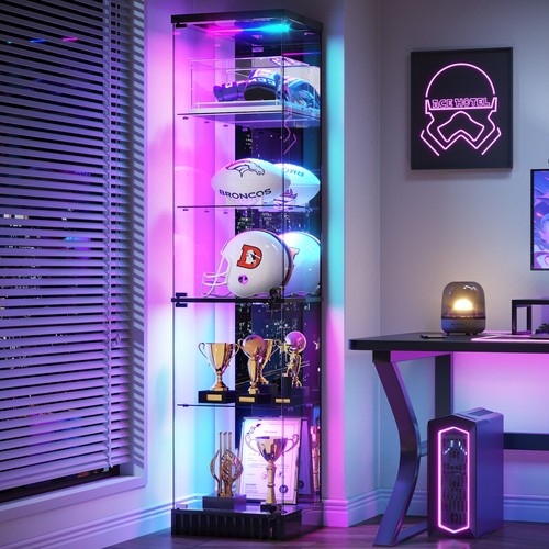 Corner display cabinet with - corner,